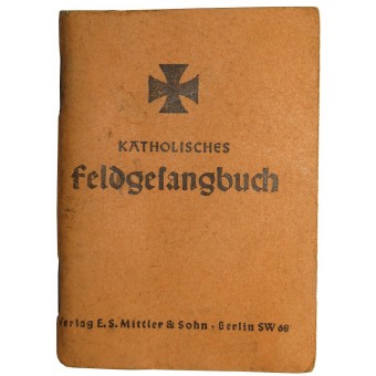 Hymnbook campo cattolico per i soldati della Wehrmacht. Espenlaub militaria